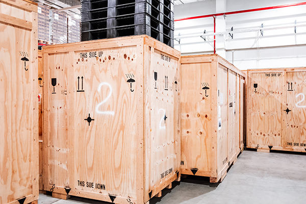 Packaging and shipping